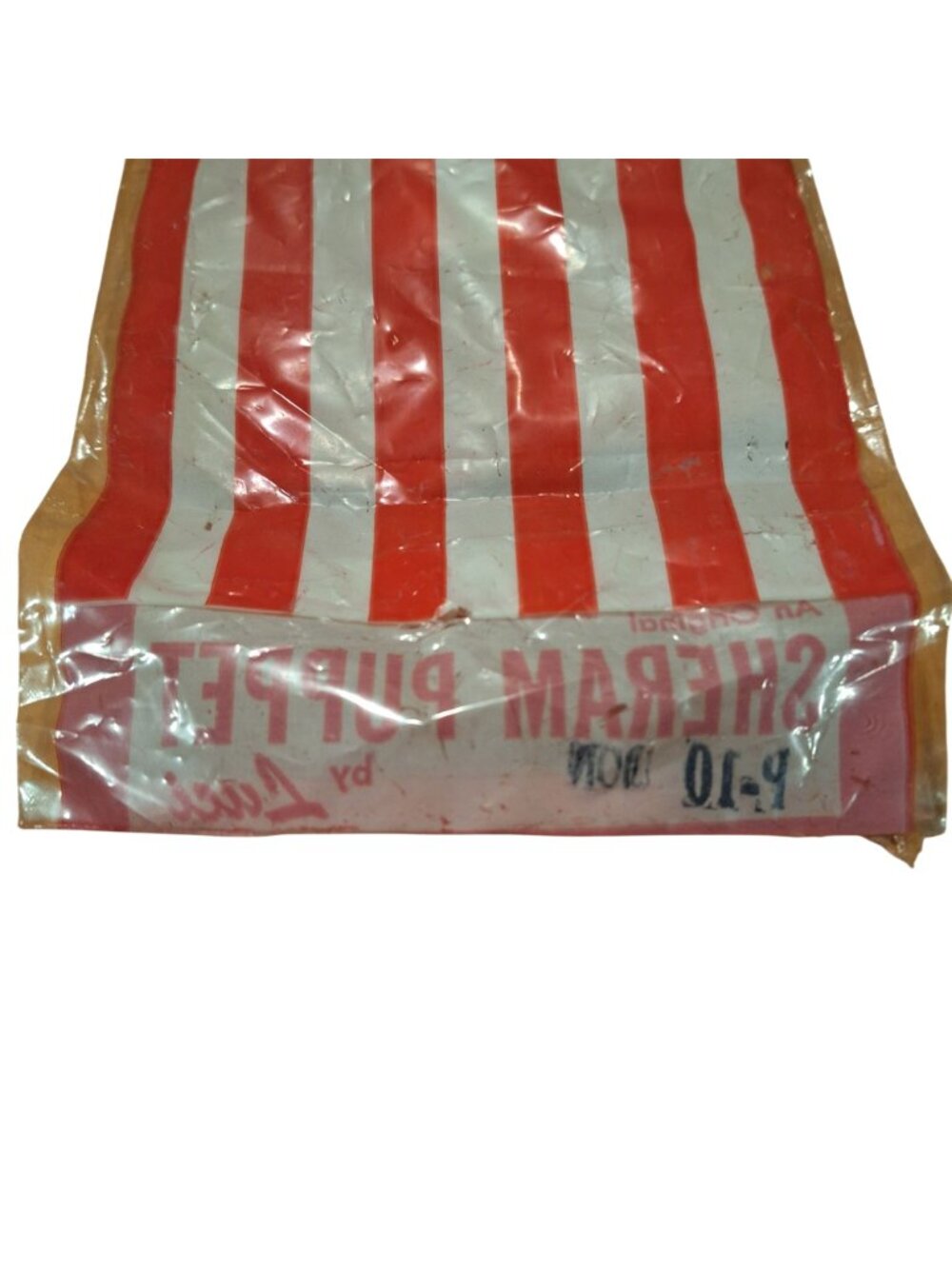 Sheram Felt Hand Puppet By Luci P10 Don Lion 9x5" Original Vintage Sealed - Picture 7 of 8